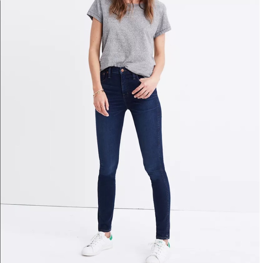 NWT Madewell 10” High-Rise Skinny Jeans